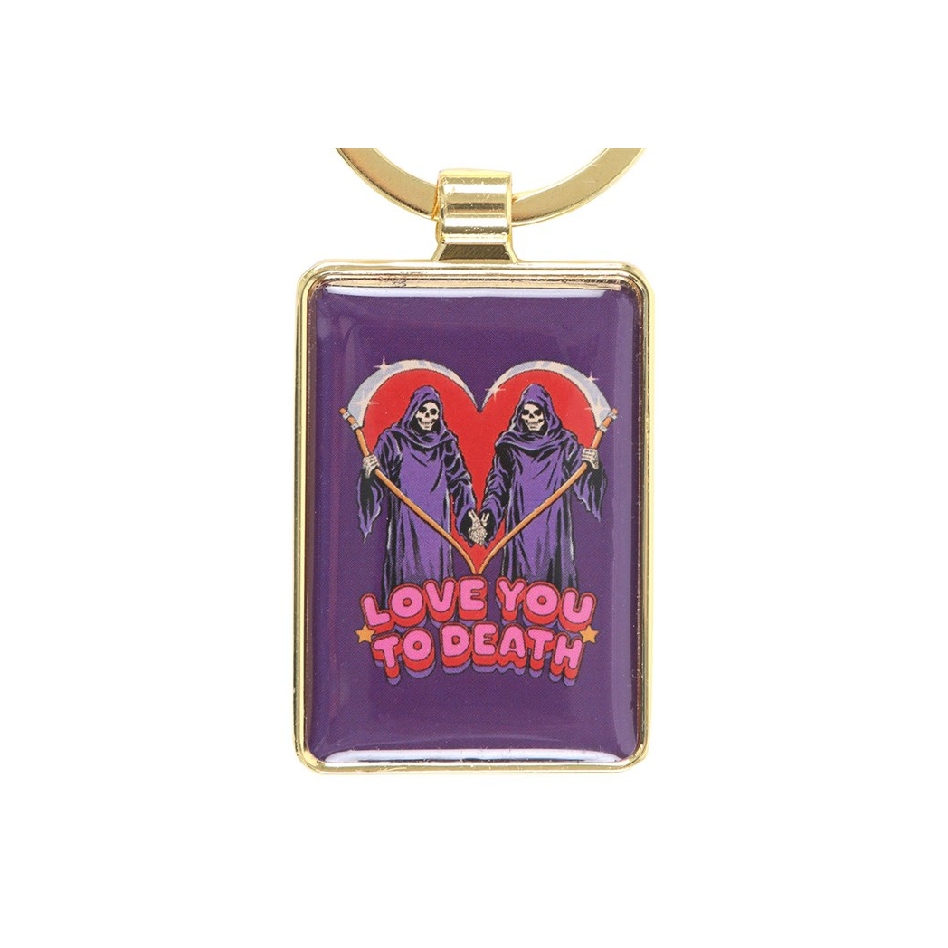 Love You To Death Keyring by Steven Rhodes - view 5