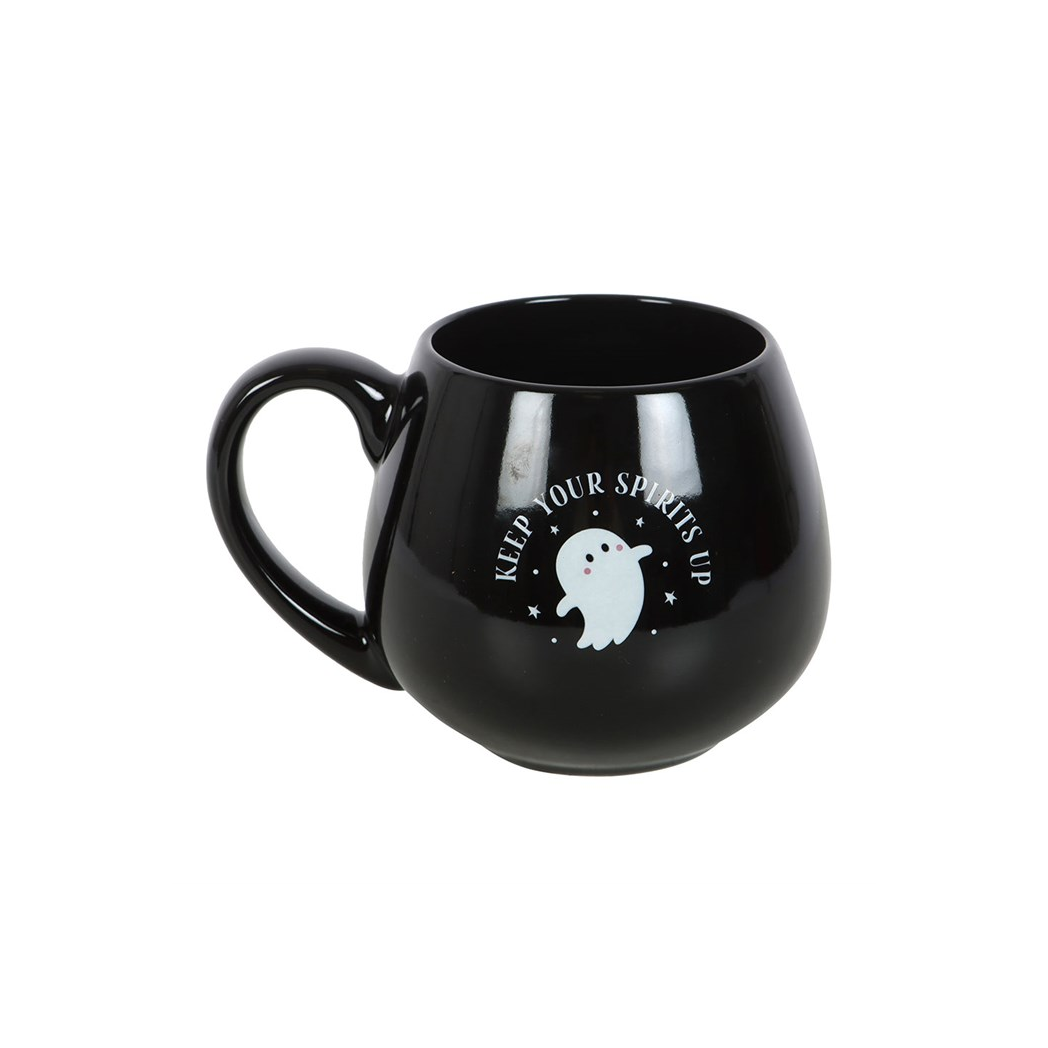 Keep Your Spirits Up Rounded Ghost Mug - view 2