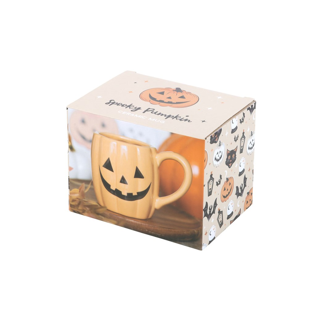 Jack-o'-Lantern Pumpkin Shaped Mug - view 5