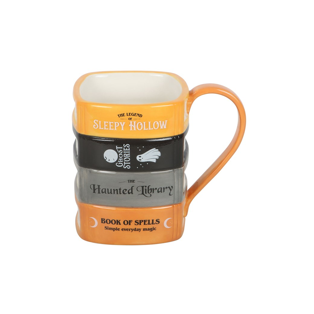 The Haunted Library Book Stack Mug - view 3