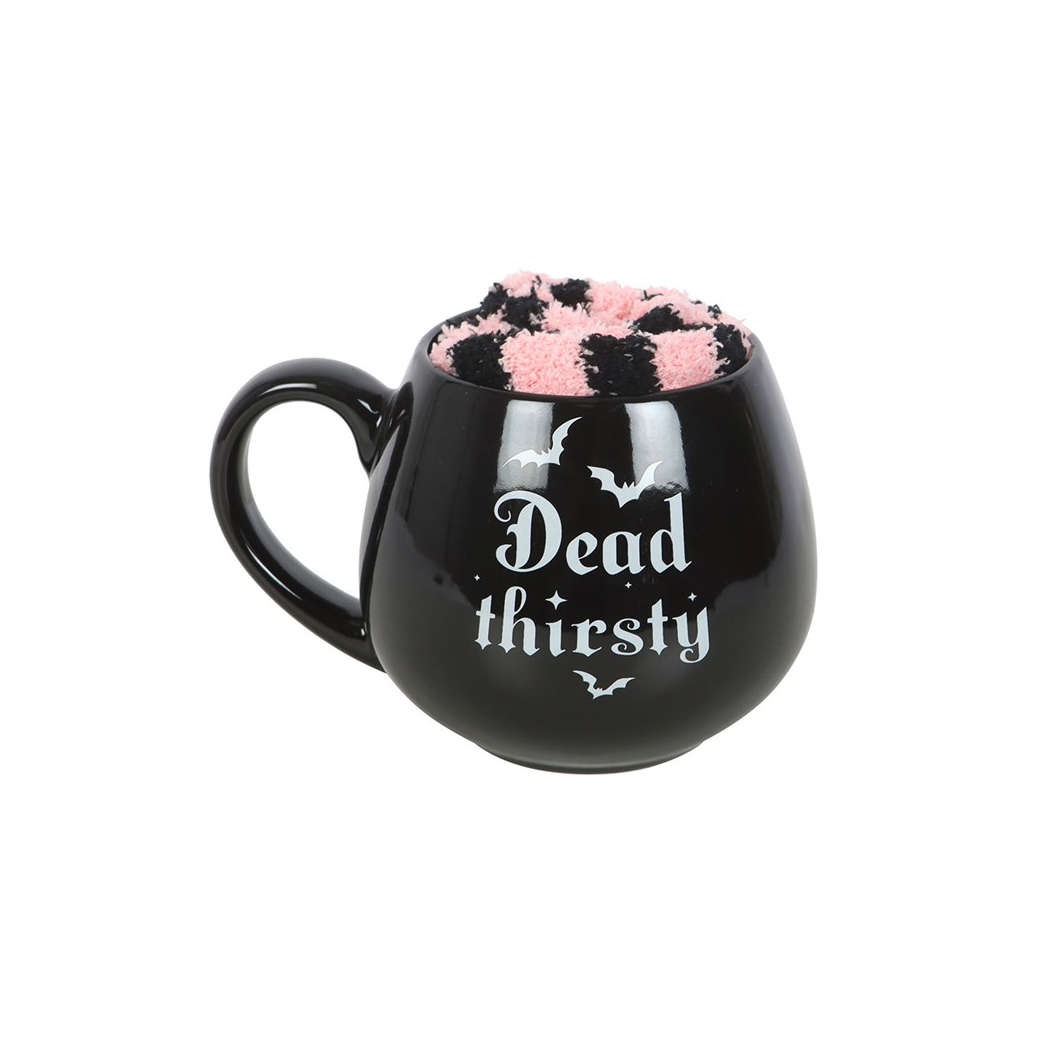 Dead Thirsty Mug and Socks Set - view 2