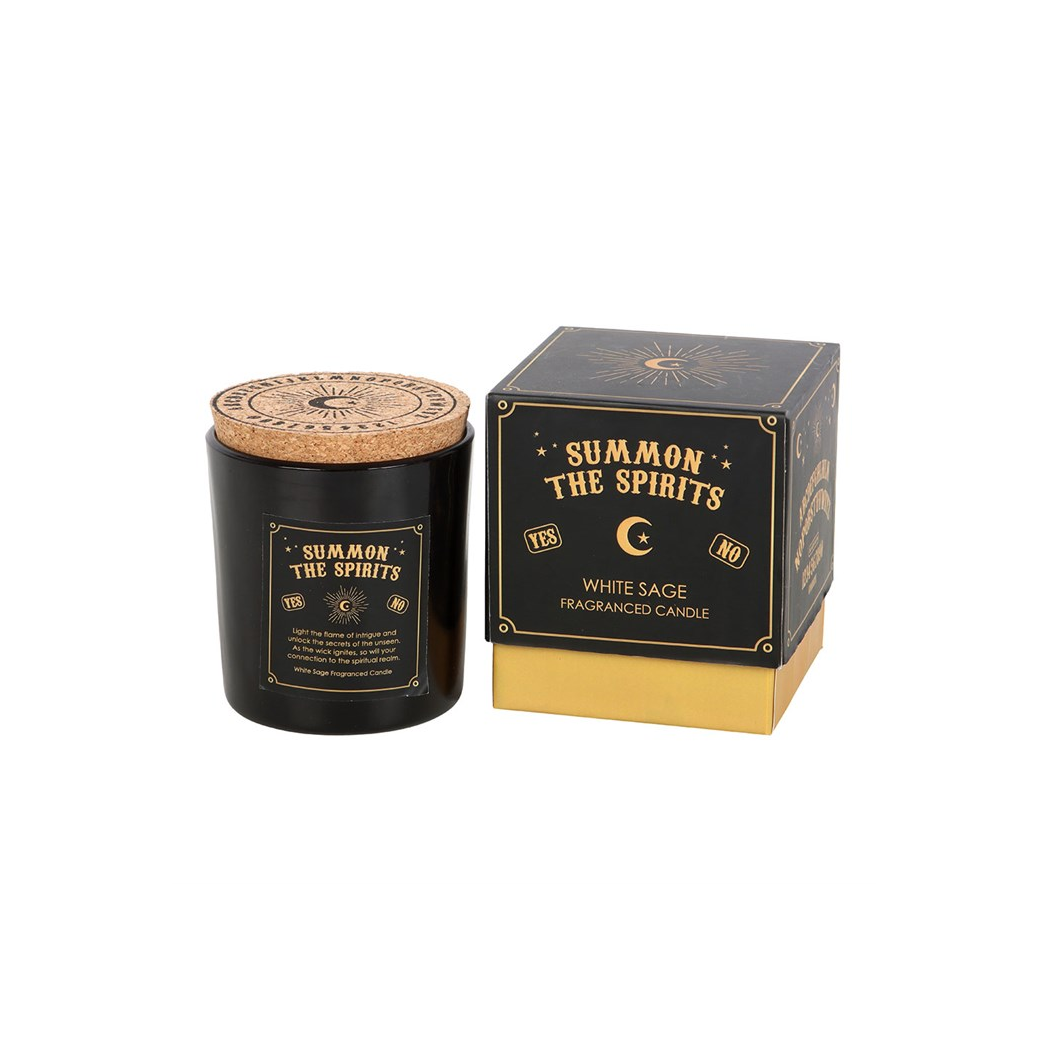 Summon the Spirits Talking Board White Sage Candle - view 2