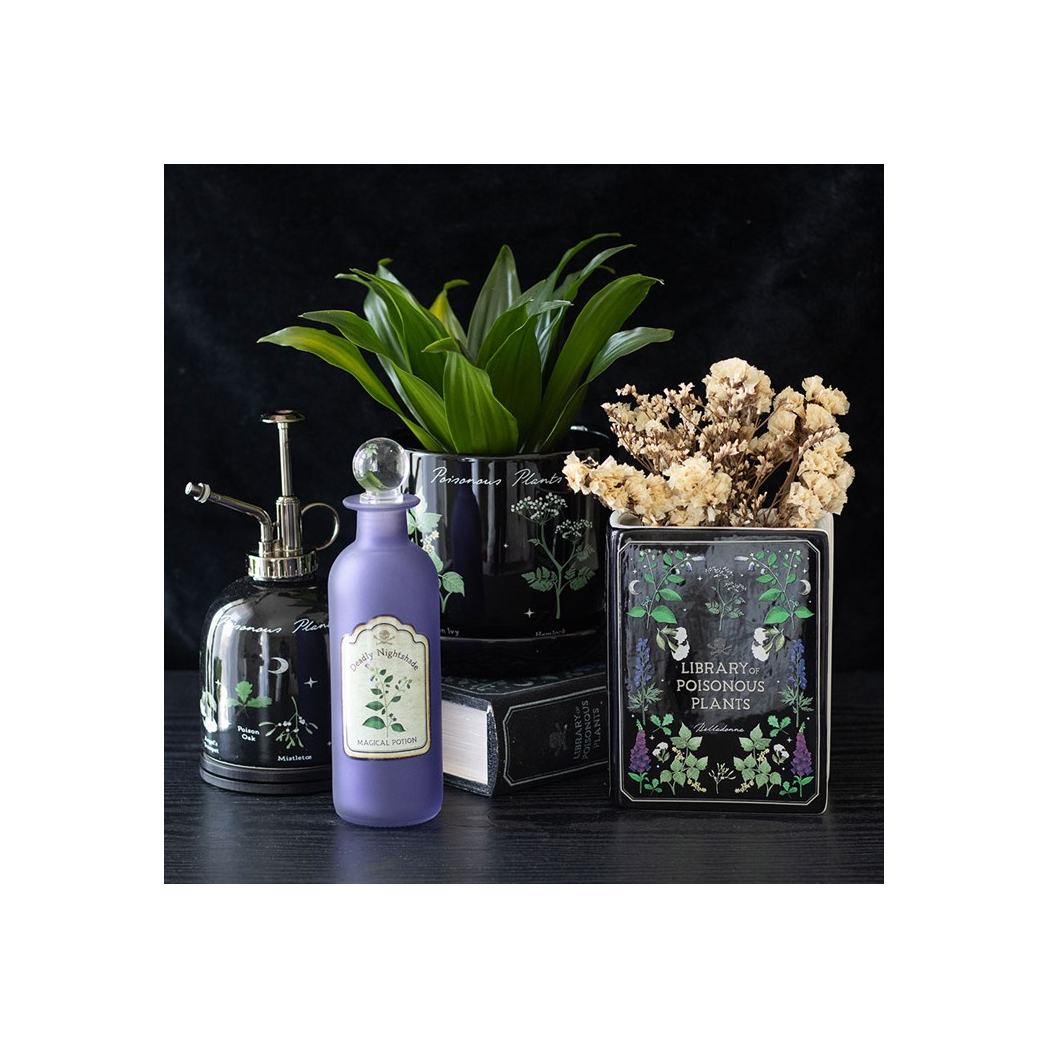 Deadly Nightshade Decorative Glass Potion Bottle - view 6