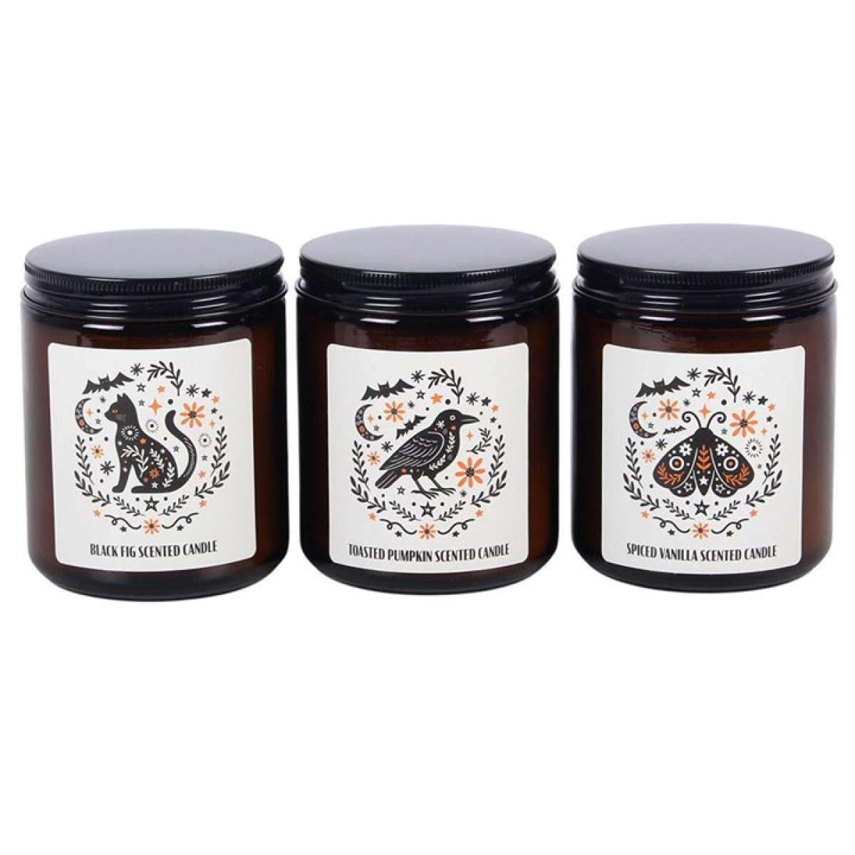 Set of 3 Frightful Folk Scented Candles - view 2
