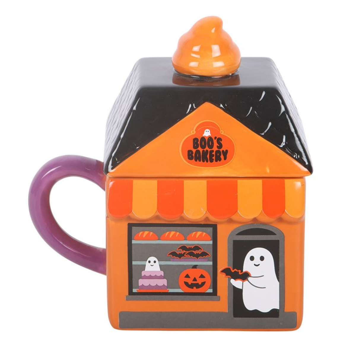 Boo's Bakery Lidded Mug - view 2