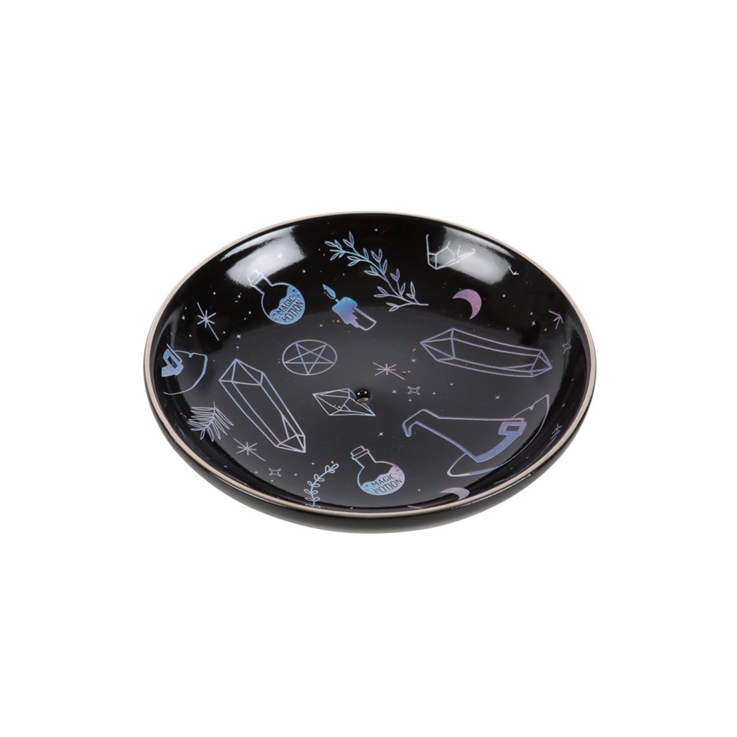 Crystal Witch Incense Holder Plate - view 4