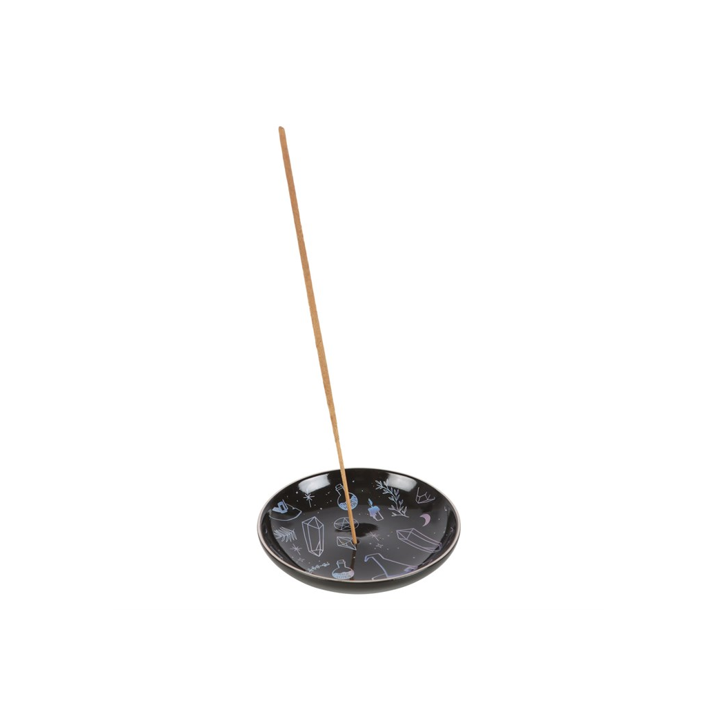 Crystal Witch Incense Holder Plate - view 2