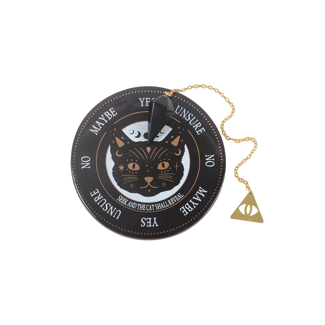 Black Cat Magick Pendulum Divination Kit - view 2