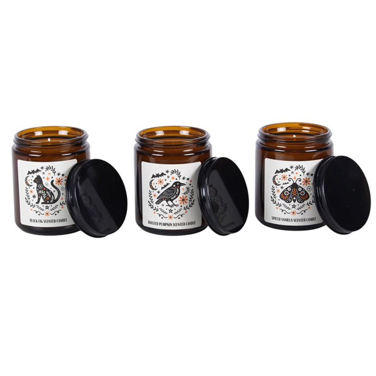 Set of 3 Frightful Folk Scented Candles - view 3