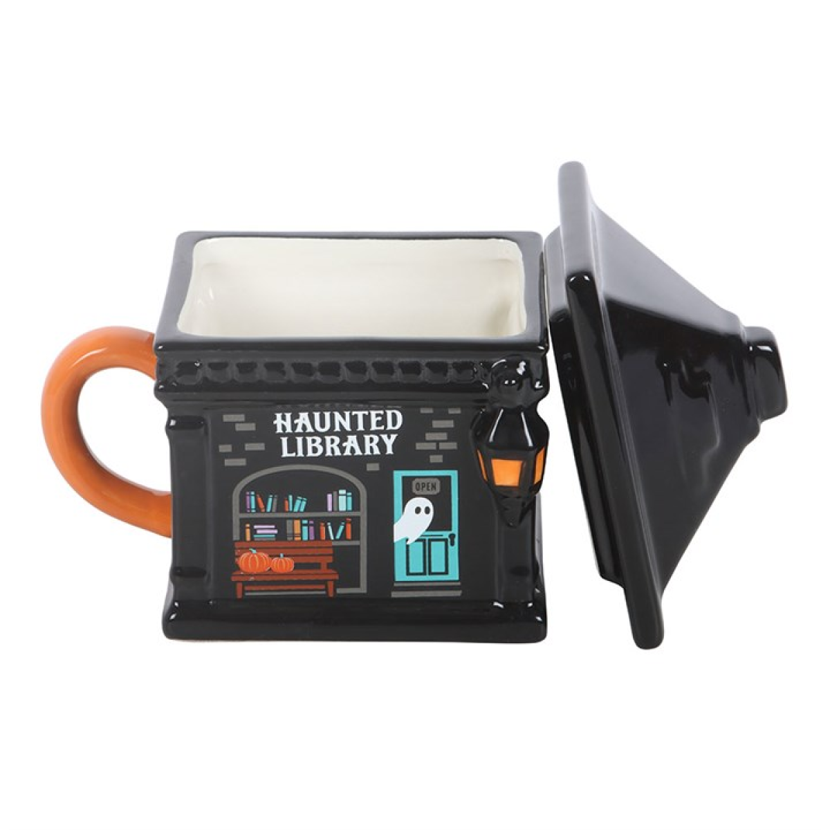 Haunted Library Lidded Mug - view 3