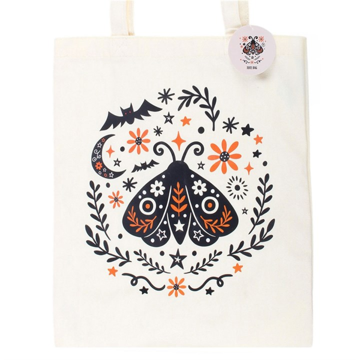 Folk Moth Tote Bag - view 3