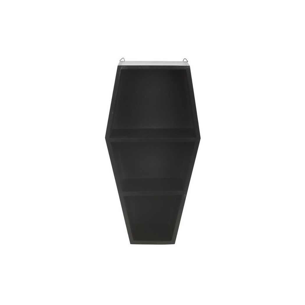 Small Black Coffin Shelf - view 3