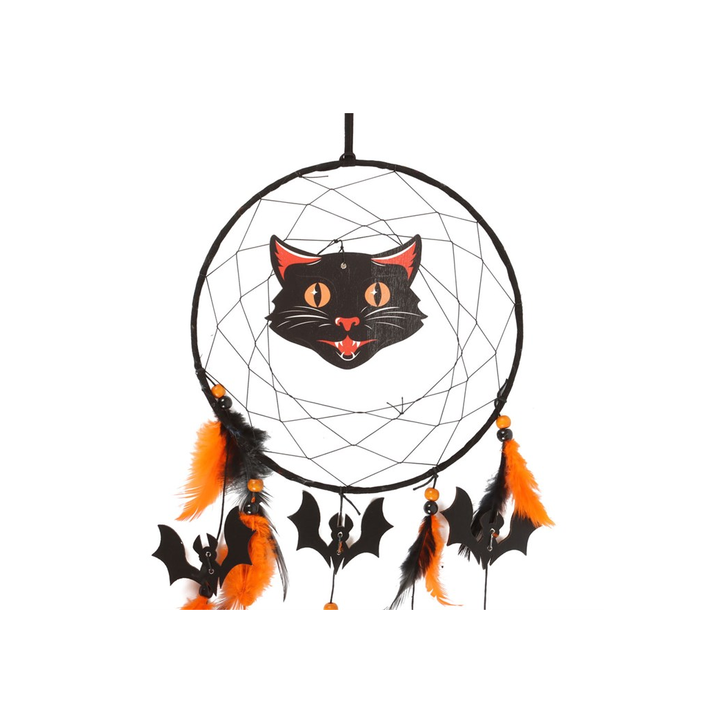 Black Cat Halloween Dreamcatcher - view 3