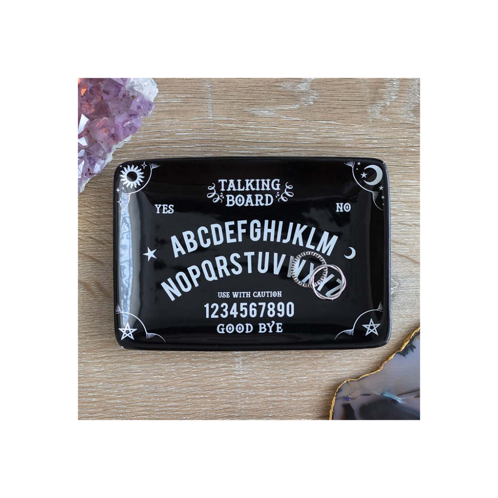 Black Talking Board Trinket Dish