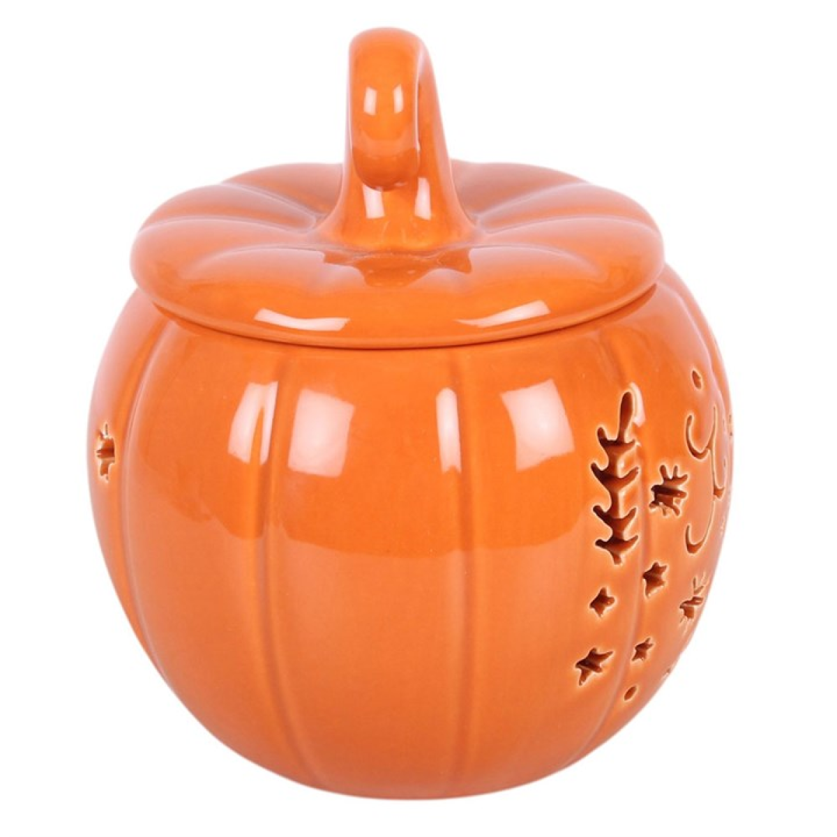 Orange Folk Pumpkin Oil Burner and Wax Warmer - view 4