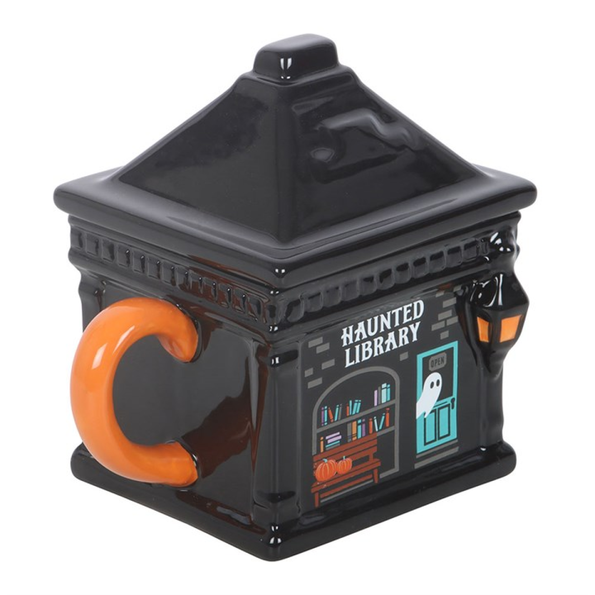 Haunted Library Lidded Mug - view 4
