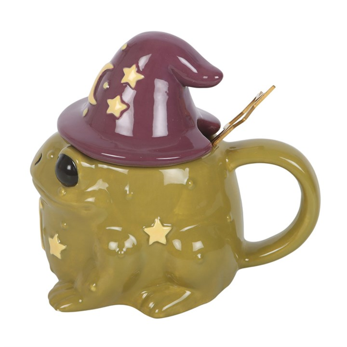 Magic Toad Shaped Mug with Spoon - view 4
