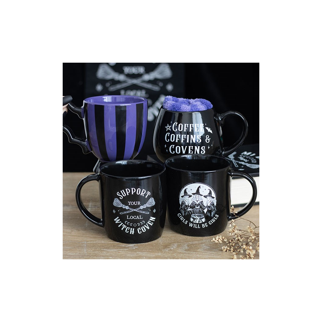 Coffee, Coffins & Covens Mug and Socks Set - view 6