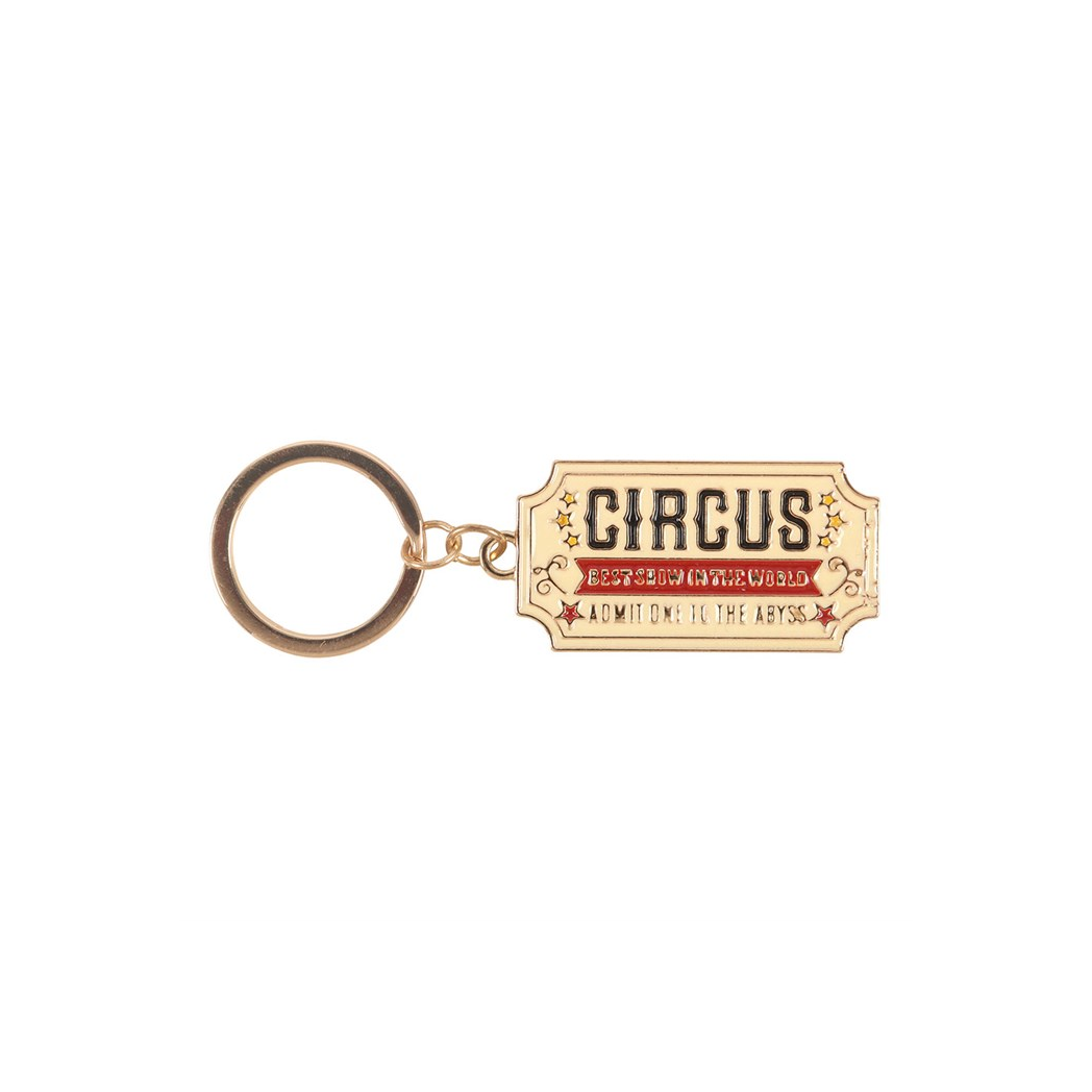Admit One to the Abyss Circus Ticket Keyring - view 3