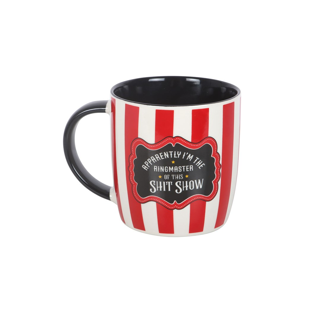 Red Striped Ringmaster Mug - view 2