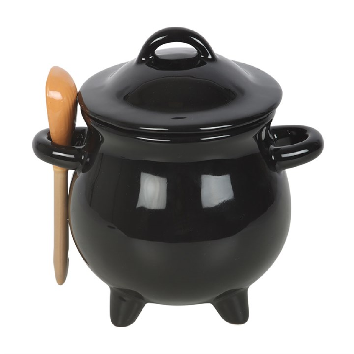 Mischief and Magic Cauldron Soup Bowl with Spoon - view 5