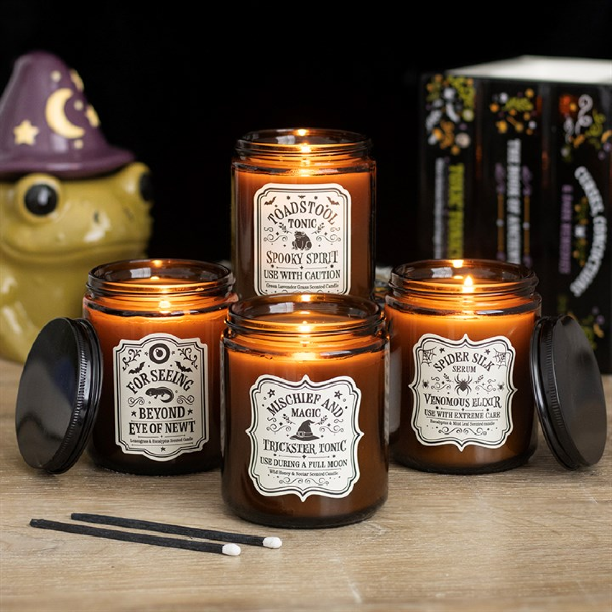 Toadstool Tonic Lavender Grass Candle - view 5