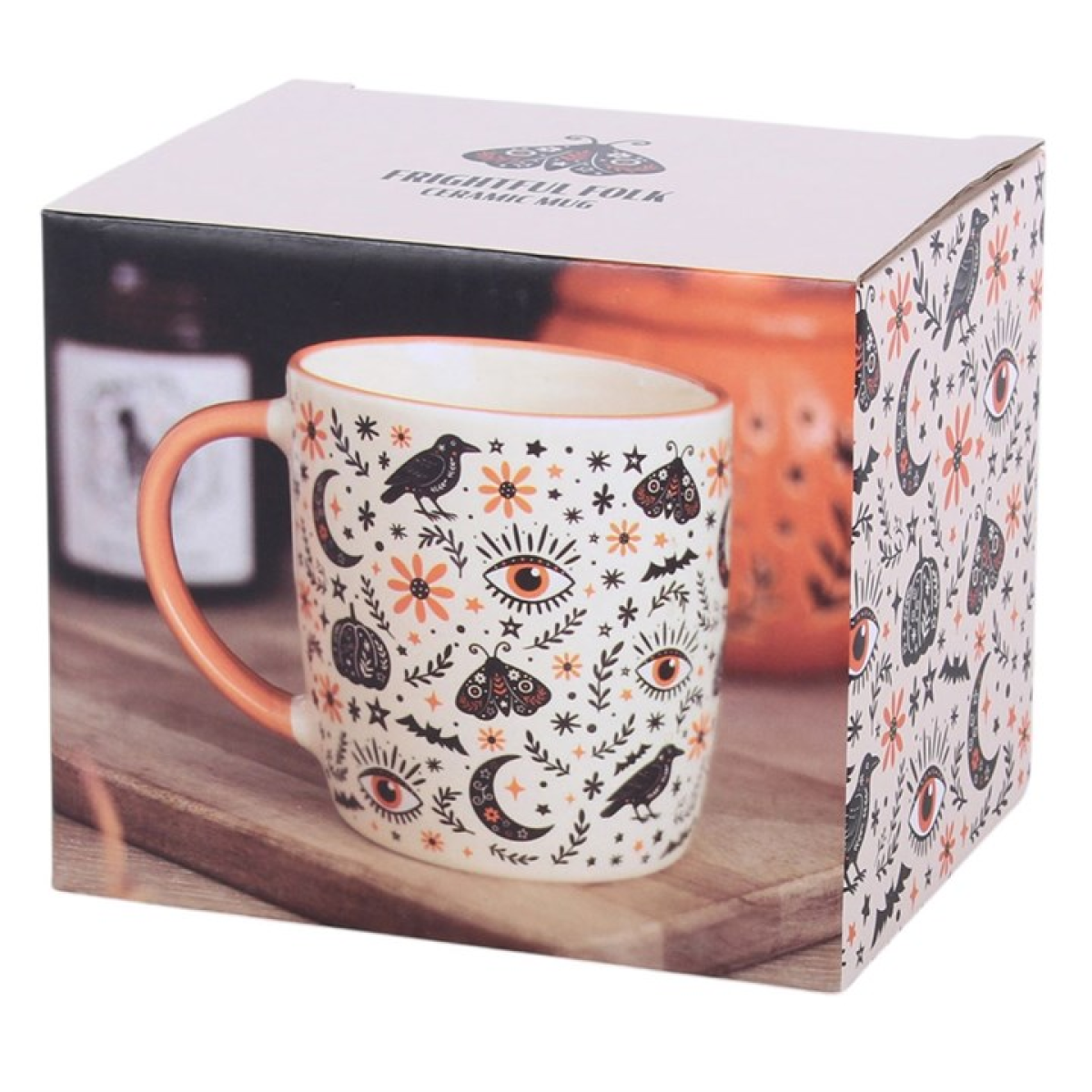Frightful Folk Print Mug - view 5