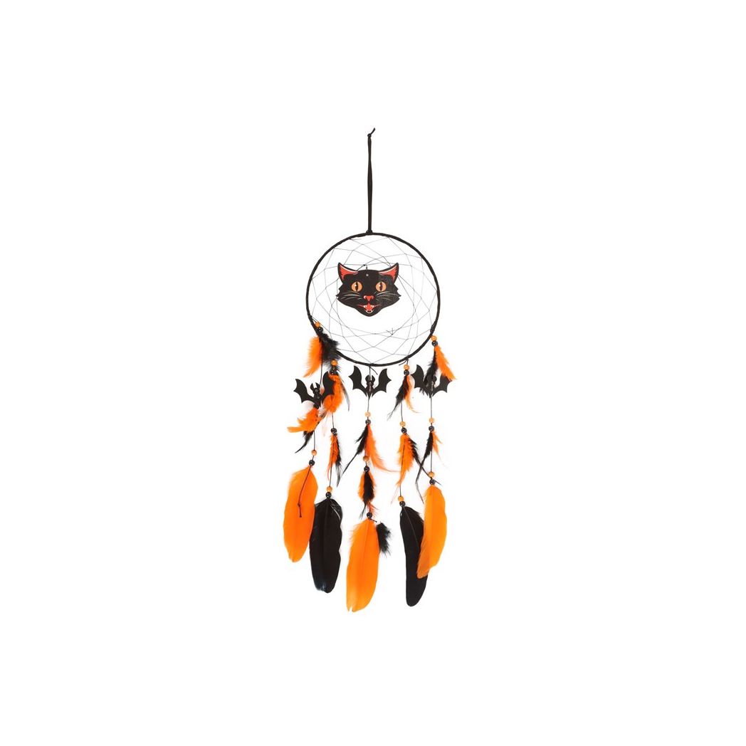 Black Cat Halloween Dreamcatcher - view 2
