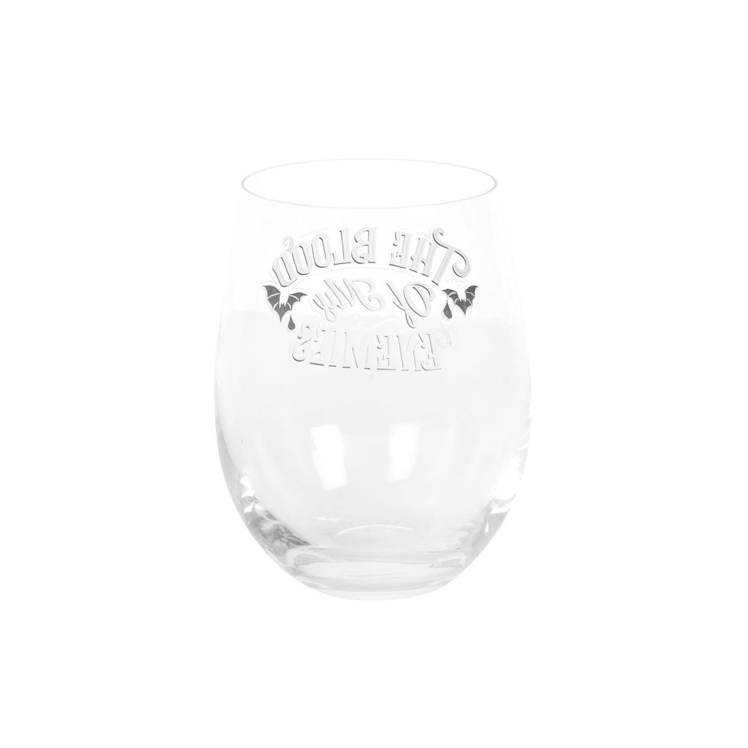 Blood Of My Enemies Stemless Wine Glass - view 2