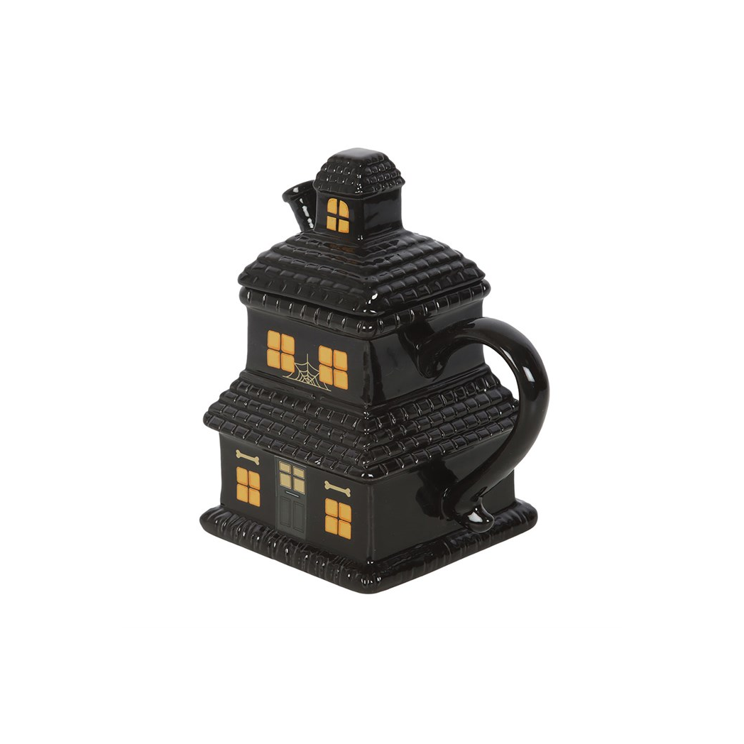 Black Haunted House Mug - view 5