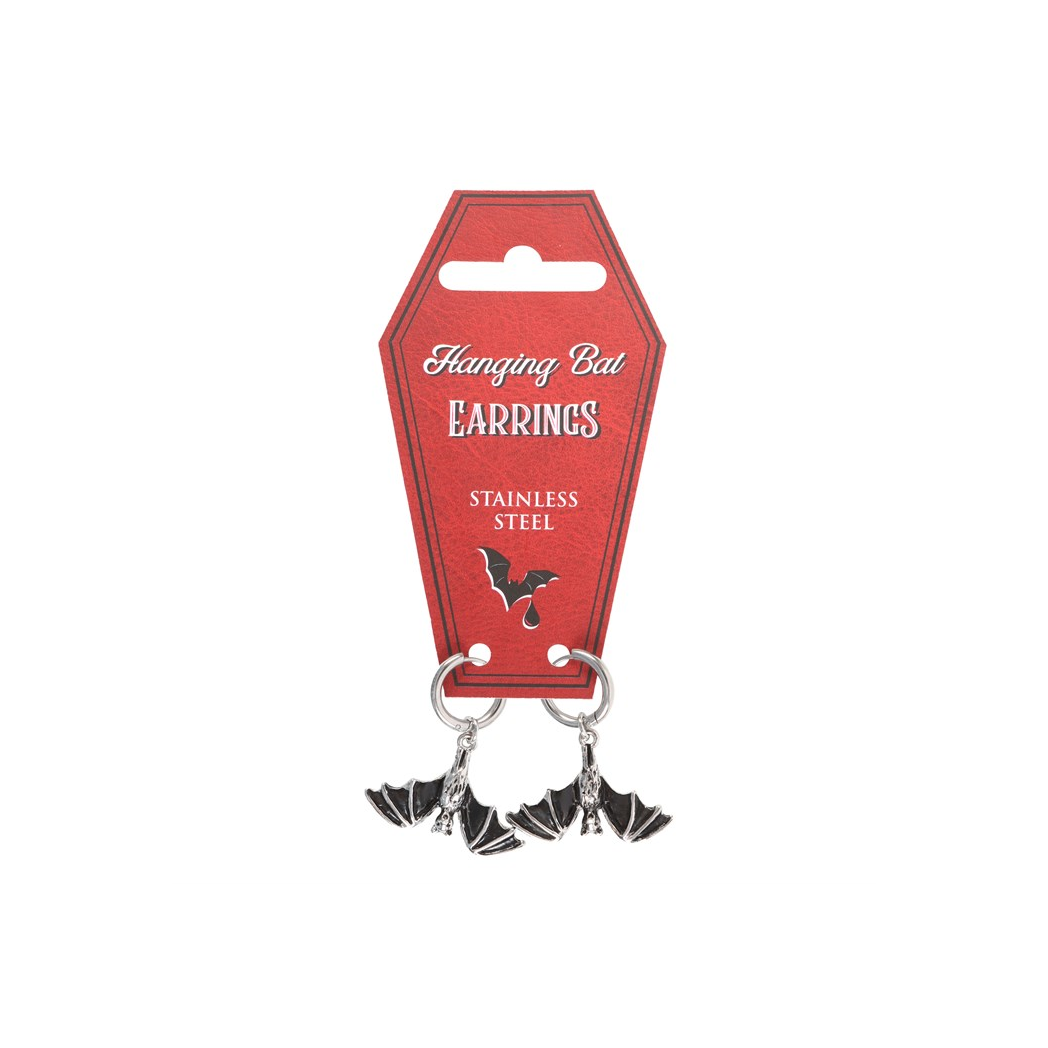 Hanging Bat Earrings - view 2