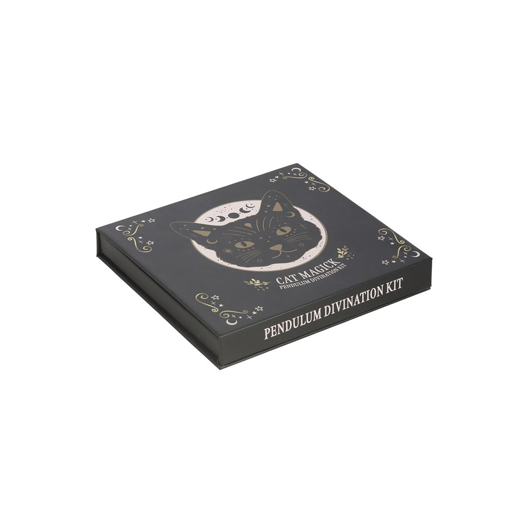 Black Cat Magick Pendulum Divination Kit - view 3