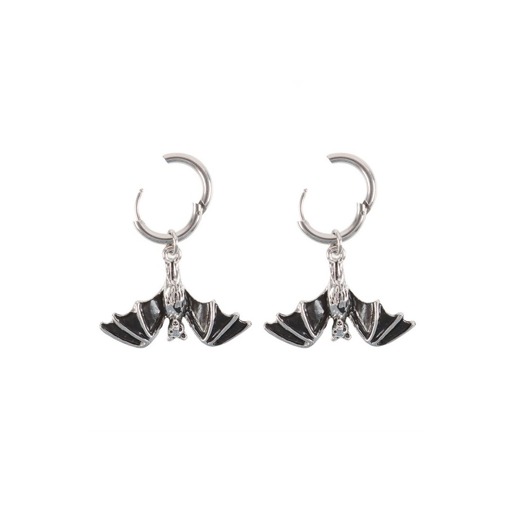 Hanging Bat Earrings - view 4