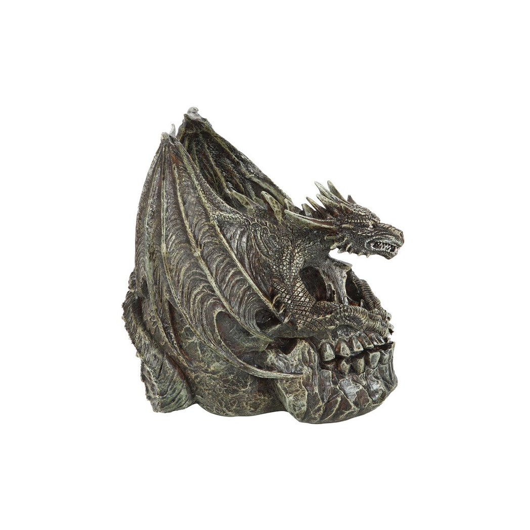 Draco Dragon Skull Ornament by Spiral Direct - view 2