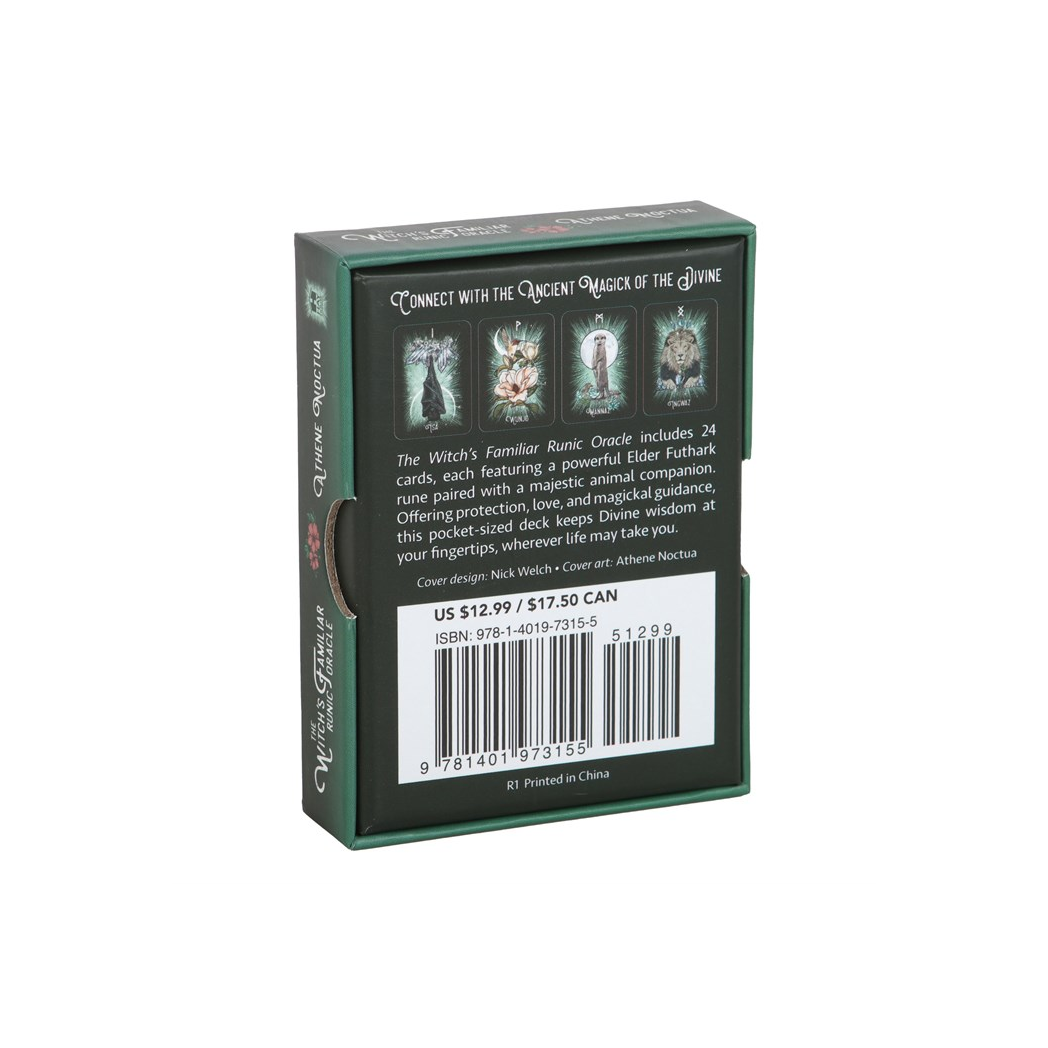 The Witch’s Familiar Runic Oracle Cards - view 2