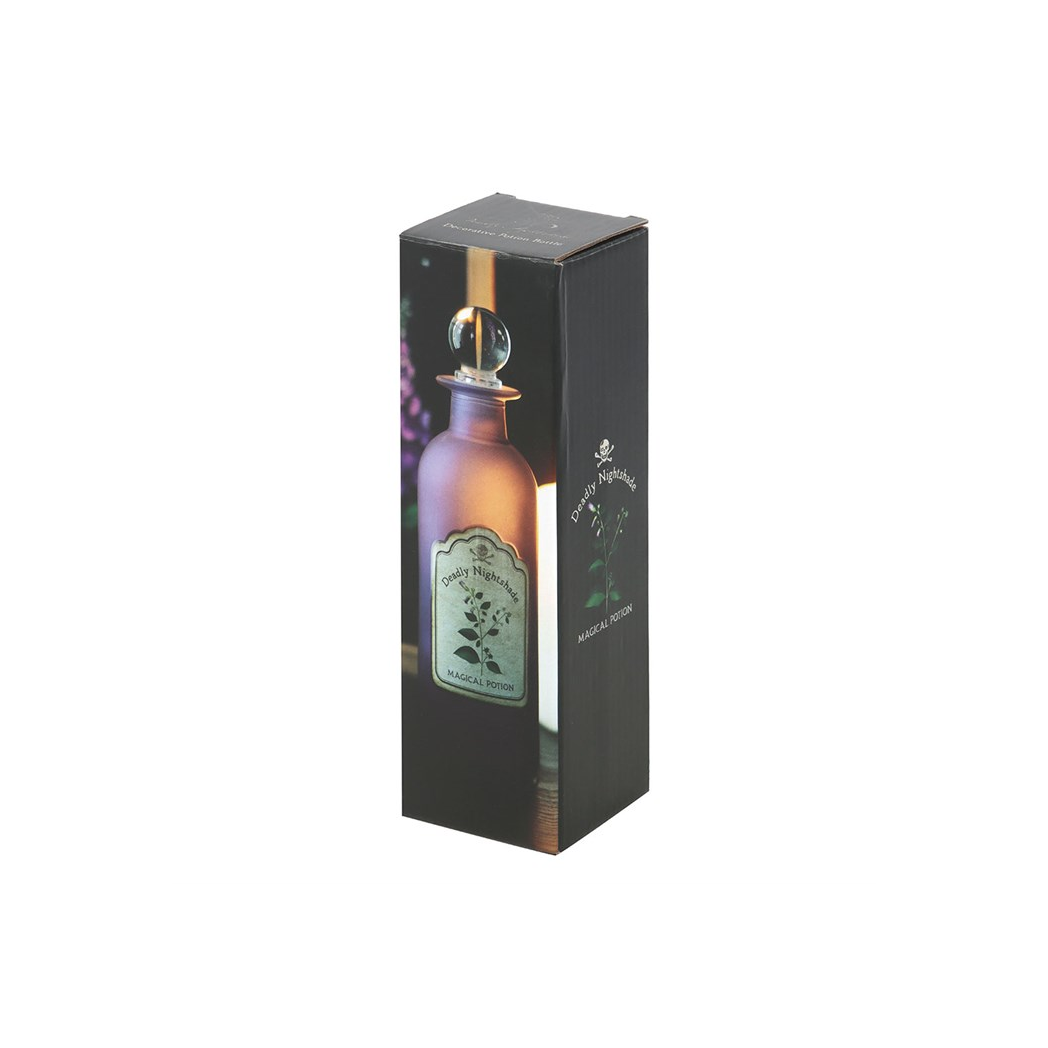 Deadly Nightshade Decorative Glass Potion Bottle - view 5