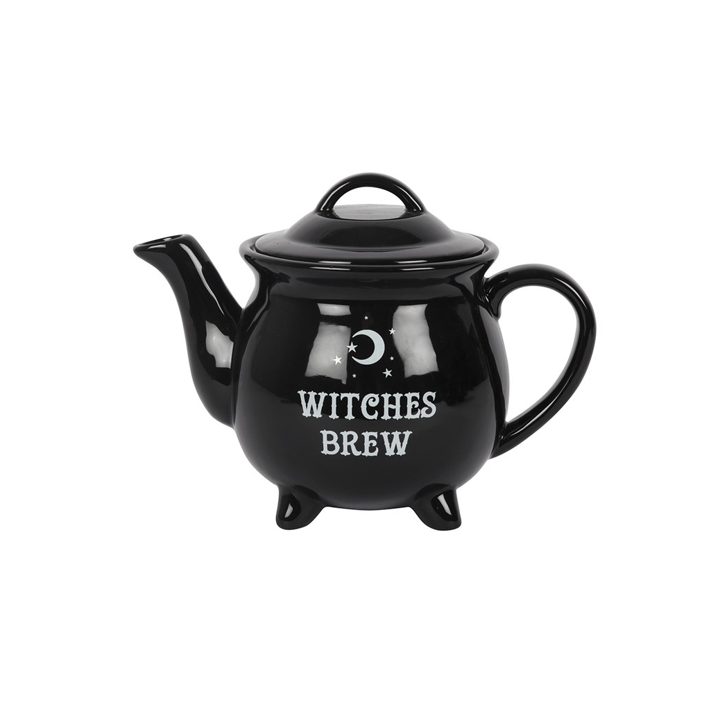 Witches Brew Ceramic Cauldron Tea Set - view 2