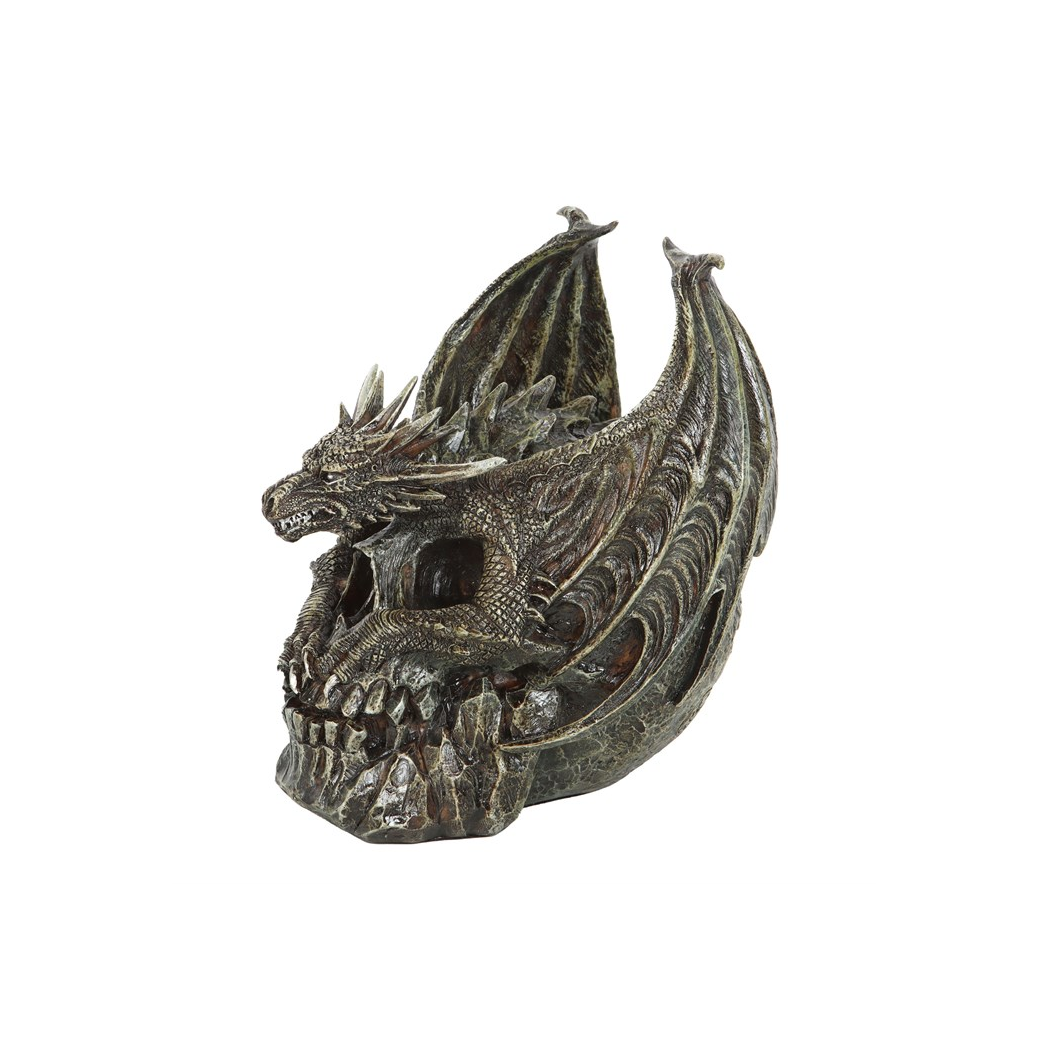 Draco Dragon Skull Ornament by Spiral Direct - view 4