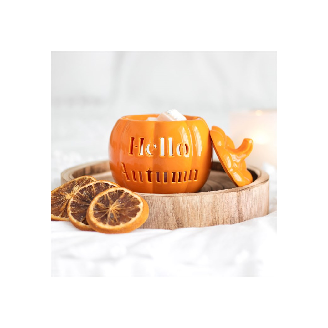 Hello Autumn Pumpkin Oil Burner - view 2