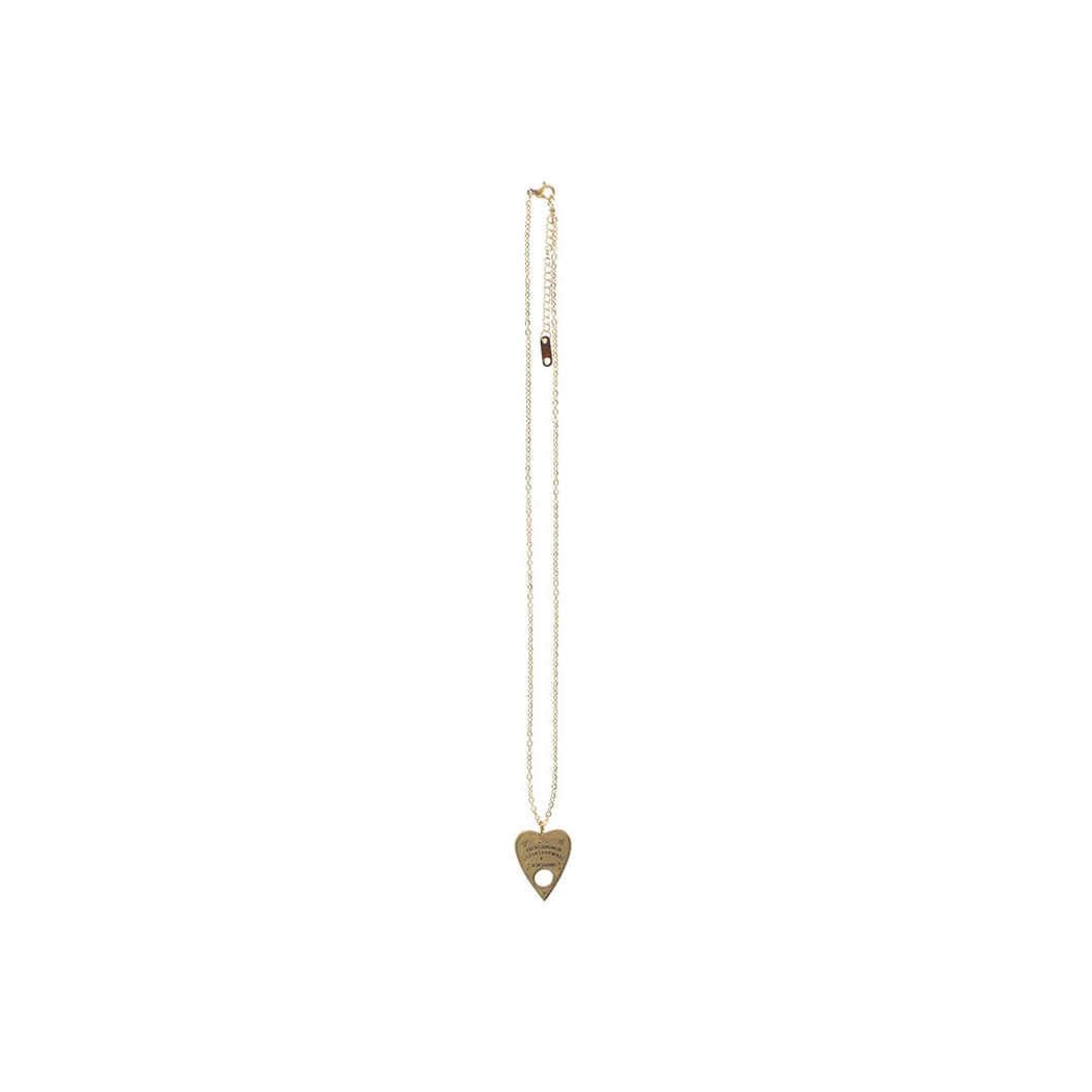Talking Board Planchette Necklace Greeting Card - view 5