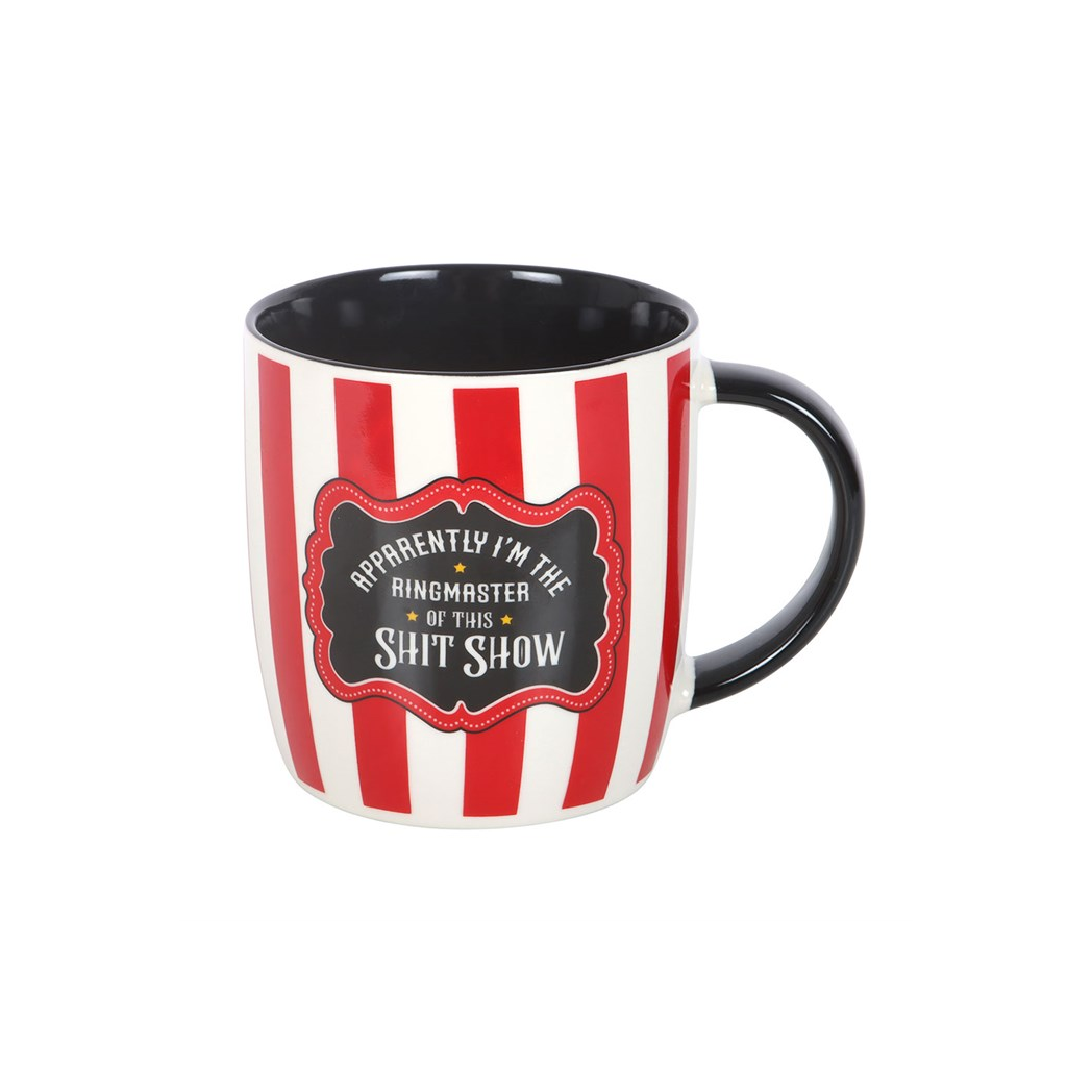 Red Striped Ringmaster Mug - view 4