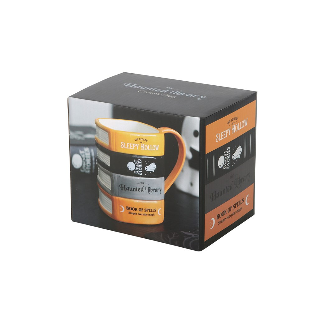 The Haunted Library Book Stack Mug - view 5