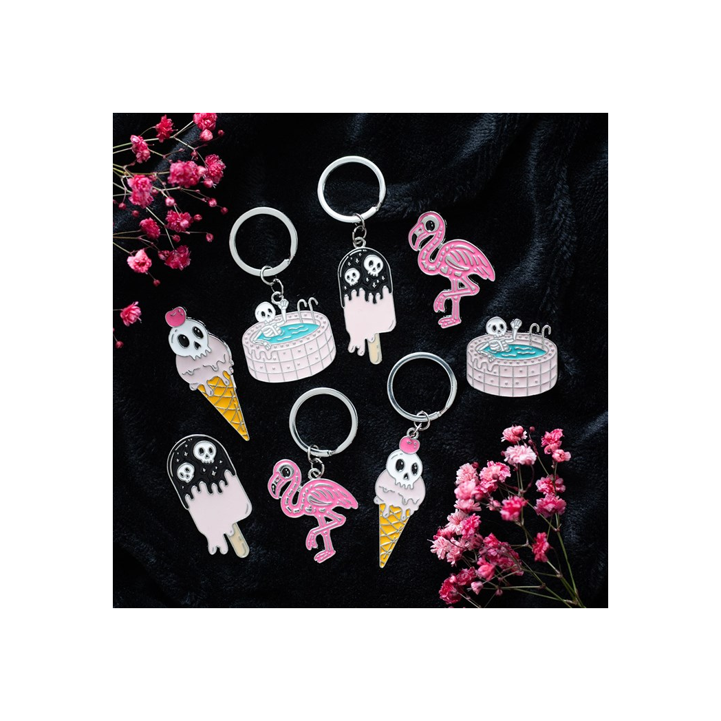 Ice Scream Cone Keyring - view 4