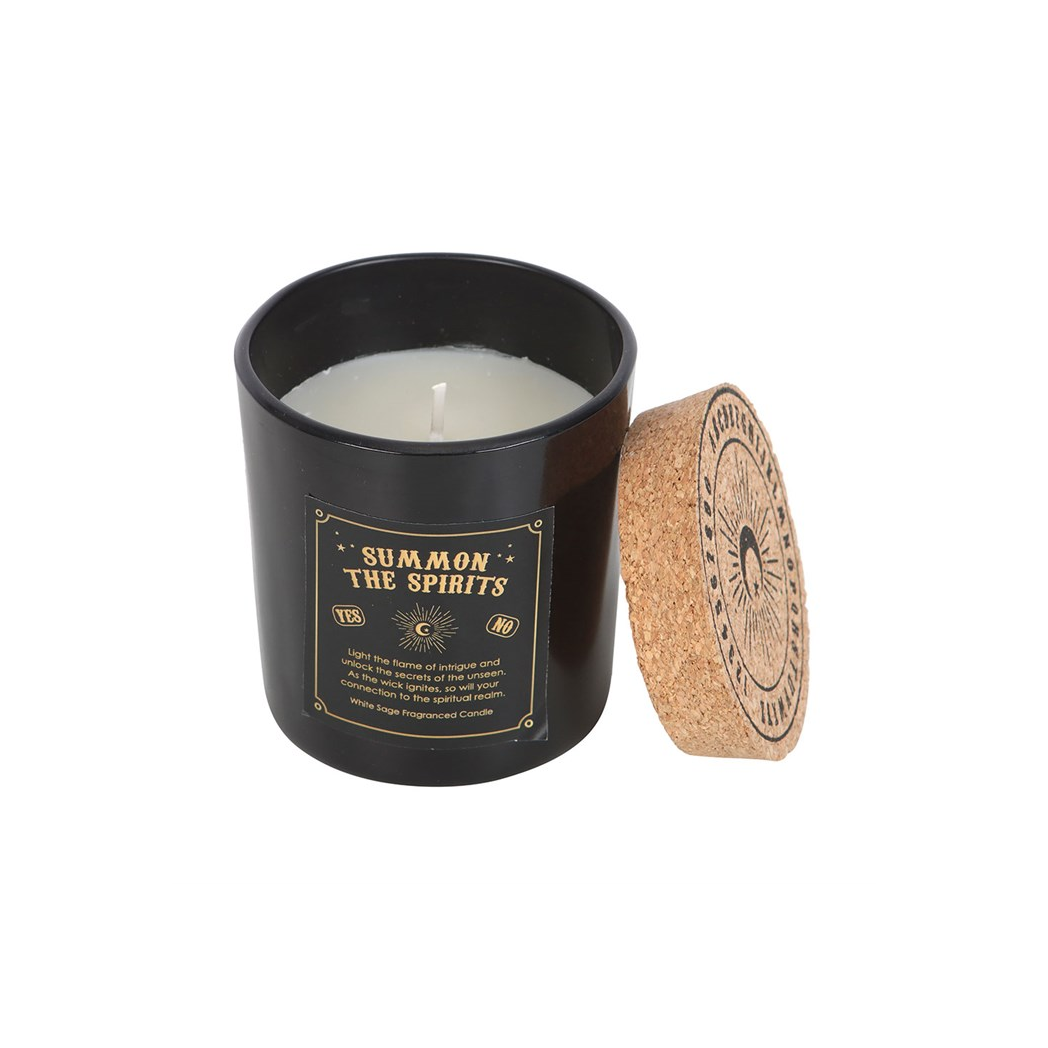 Summon the Spirits Talking Board White Sage Candle - view 4