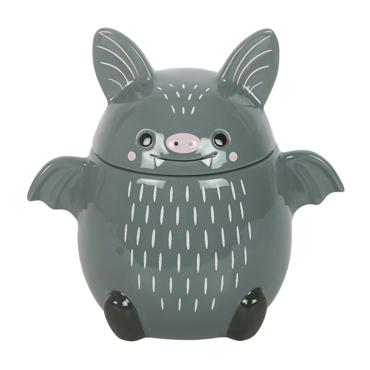 Cute Bat Cookie Jar - view 2