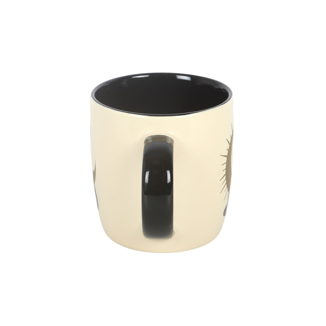 Sitting Magick Black Cat Mug - view 3