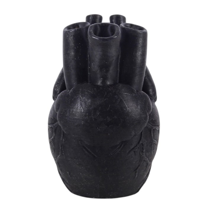 Black Vampire Heart Candle - view 3