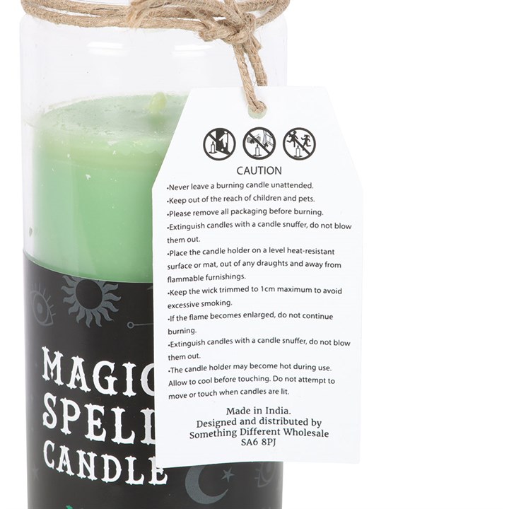 Luck Green Tea Magic Spell Tube Candle - view 3