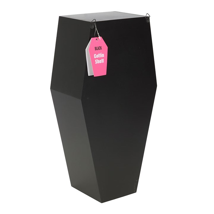 Small Black Coffin Shelf - view 4
