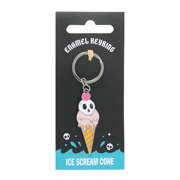 Ice Scream Cone Keyring - view 2